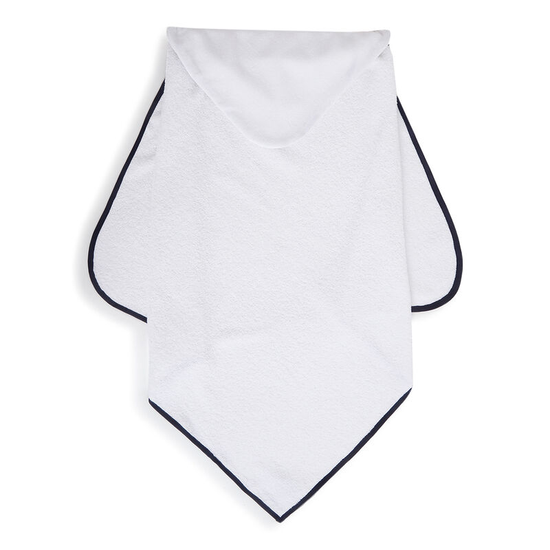 Girls White Woven Bathwrap image number 1